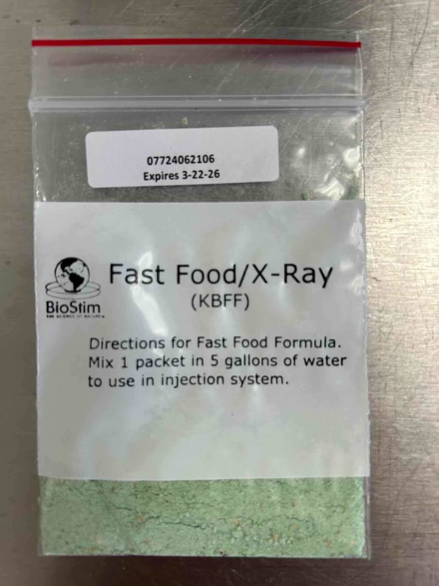 BioStim Fast Food X-Ray