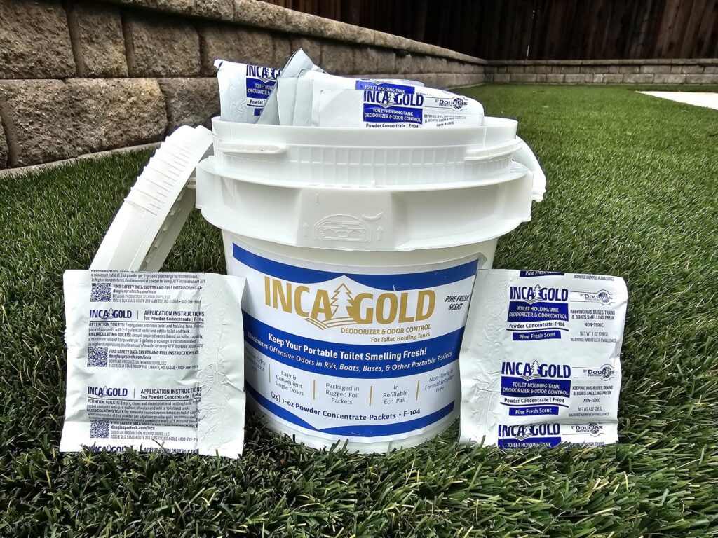 Inca Pail with Packets