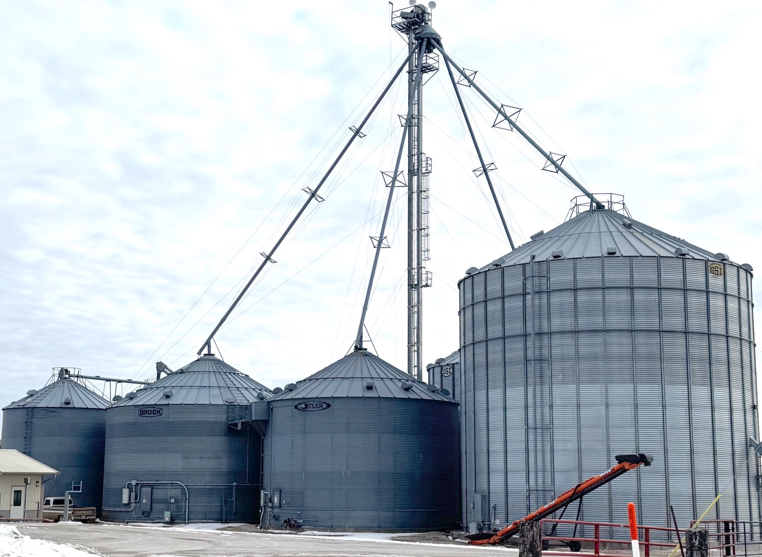Grain bins